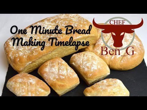 Bread Making By Hand In Less Than A Minute #shorts