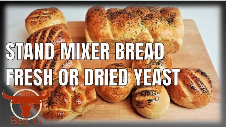 Bread Recipe With Stand Mixer | How To Make Bread