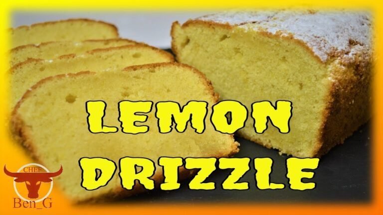 How To Bake A Lemon Drizzle For Beginners | Recipe