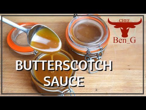 How To Make The Best Butterscotch Sauce / Toffee Sauce