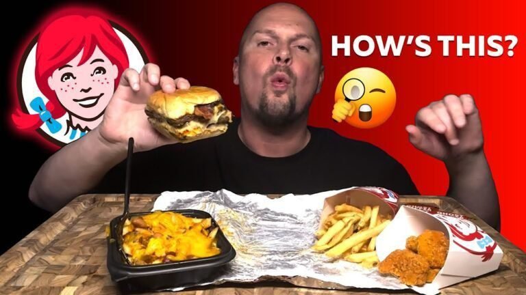 I Tried Wendy's New Mushroom Bacon Triple Cheeseburger and Wow!