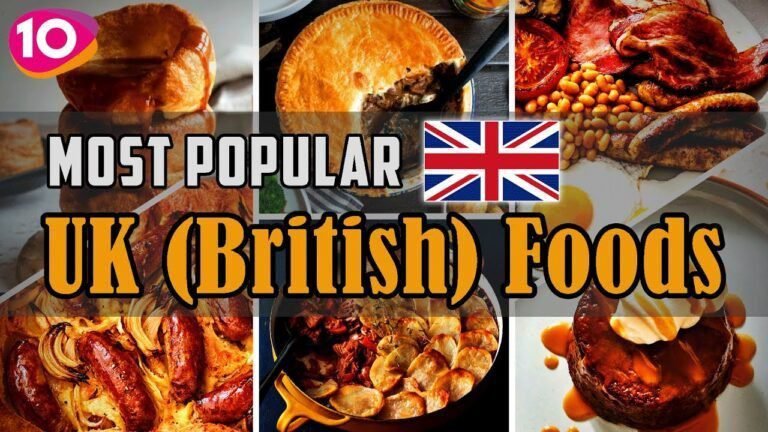 Incredible Top 10 Most Popular UK Foods Traditional British