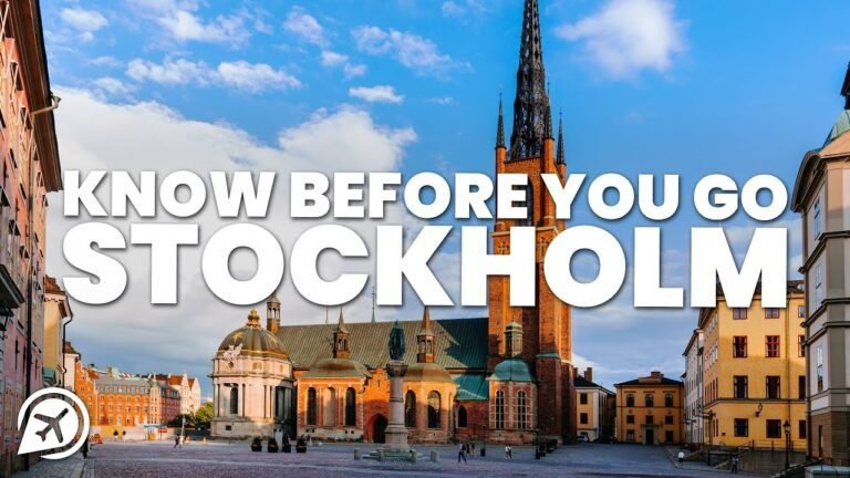 THINGS TO KNOW BEFORE YOU GO TO STOCKHOLM