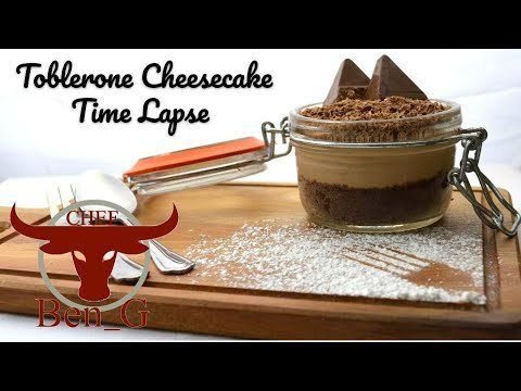 Toblerone Cheesecake In 40 Seconds #shorts