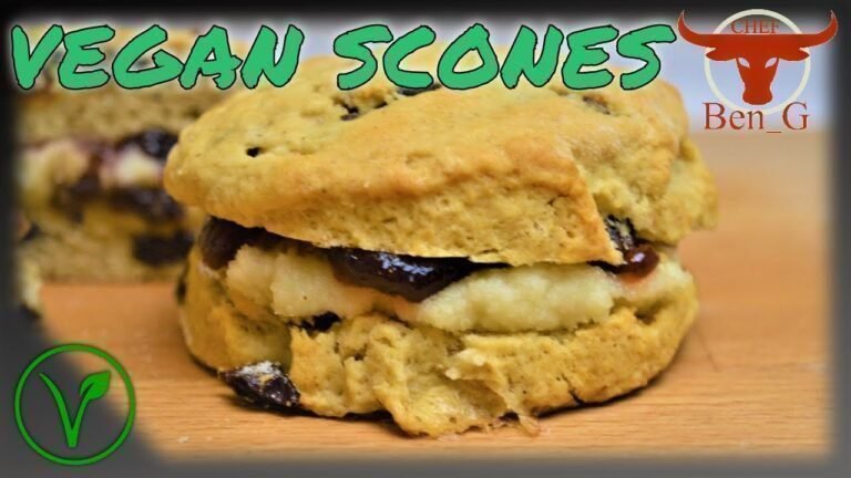 Vegan Scone Recipe Easy | Dairy Free Scone Recipe |