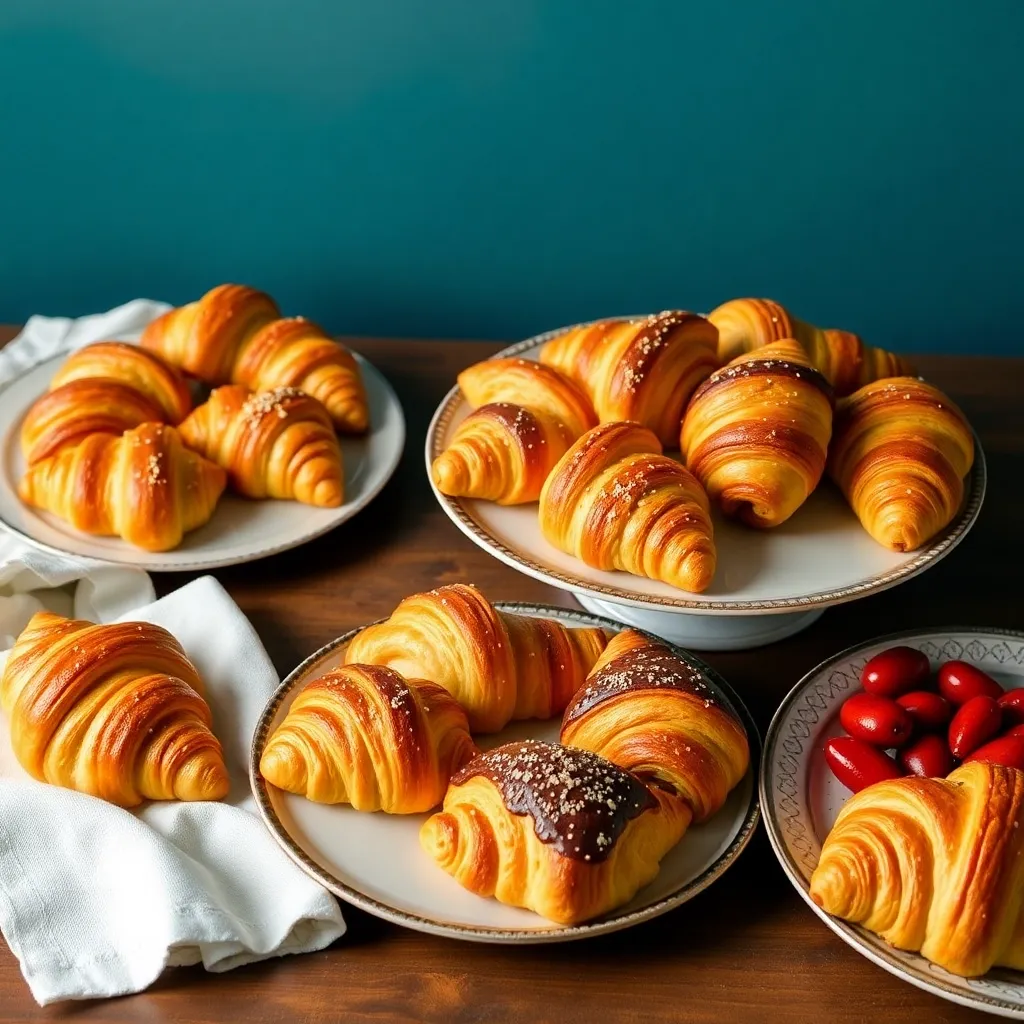 assorted bakery pasteries