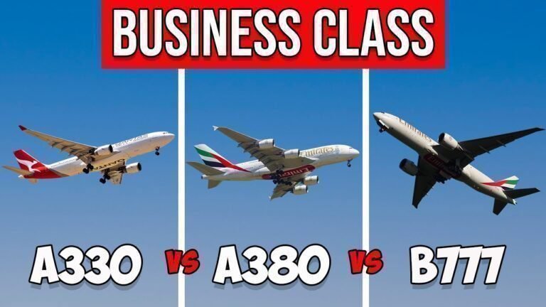 A Honest Comparison: Business Class On A380, A330, And B777