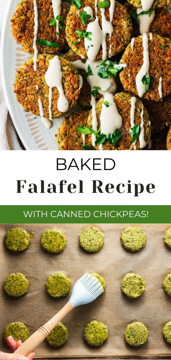 Baked Falafel With Canned Chickpeas | Easy Recipe