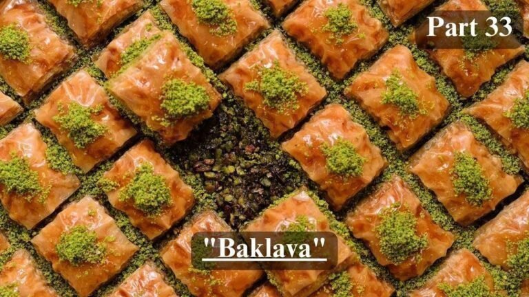 Mediterranean food: Baklava