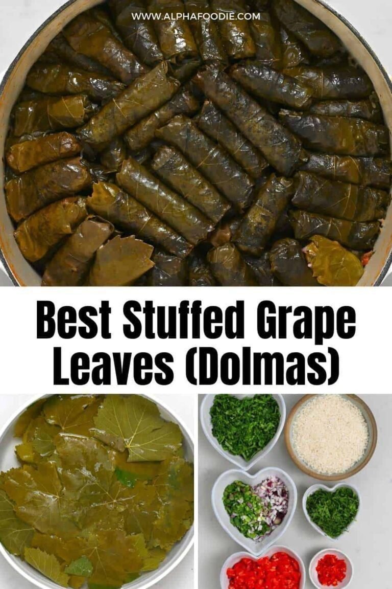 Best Stuffed Grape Leaves (Dolmas)