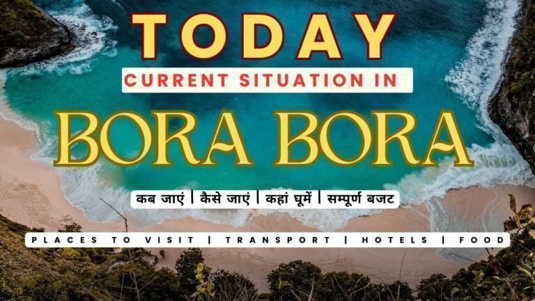 Food and travel in Bora Bora