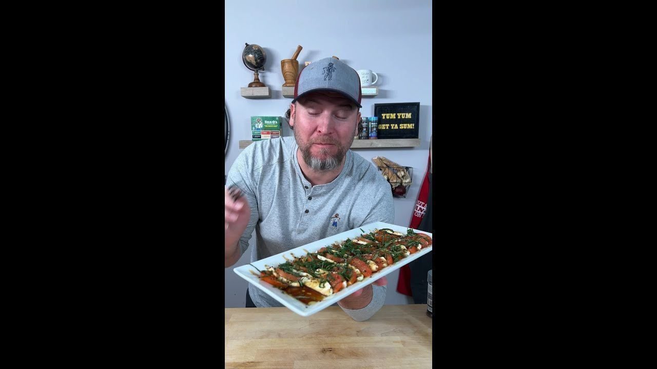 Mediterranean food: Caprese Salad