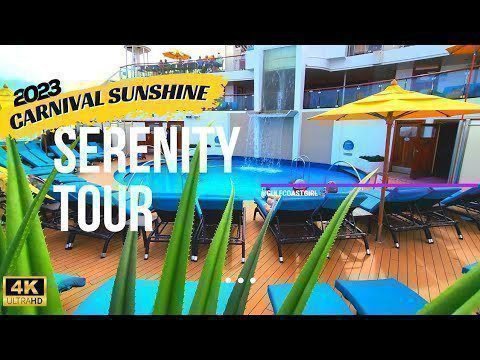 Carnival Sunshine Serenity Tour Triple Deck 21+ Adults Only