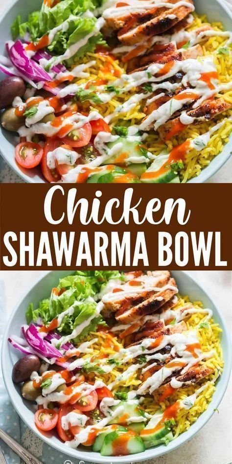 Chicken Shawarma Bowl