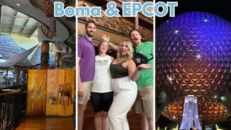 DISNEY WORLD VLOG | DAY 4 | Boma,