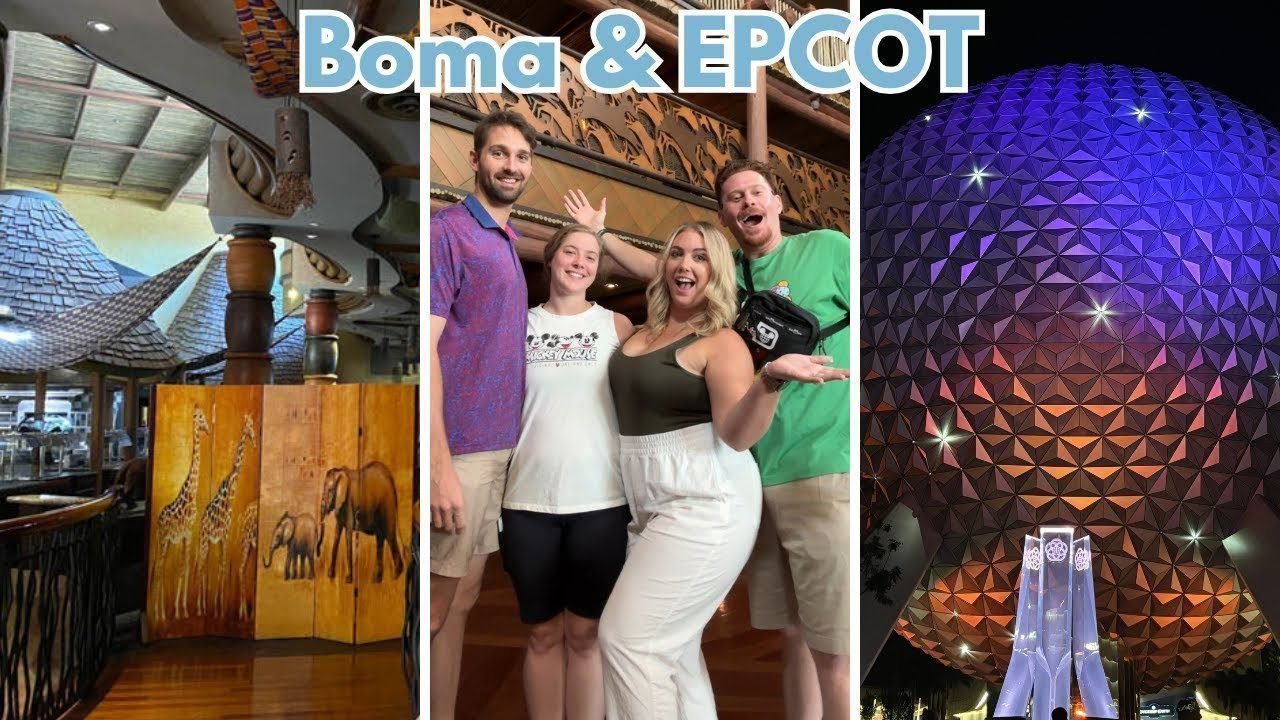 DISNEY WORLD VLOG | DAY 4 | Boma,
