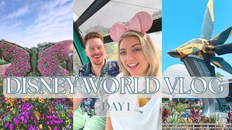 DISNEY WORLD VLOG | Day 1 | EPCOT,