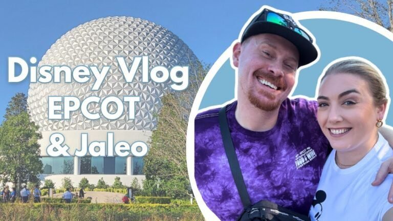 DISNEY WORLD VLOG | Day 4 EPCOT, Jaleo,