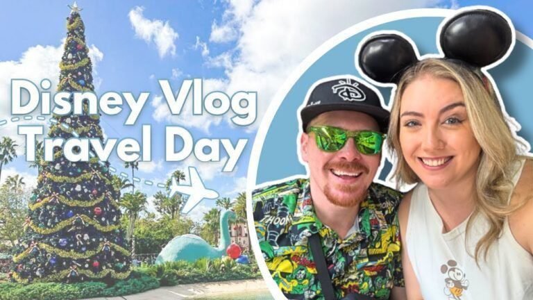 DISNEY WORLD VLOG | Travel Day & Day 1