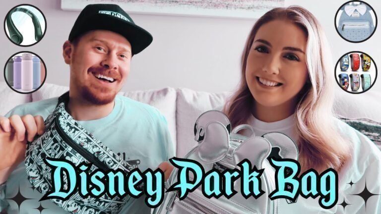 Disney Park Bag Essentials What's In