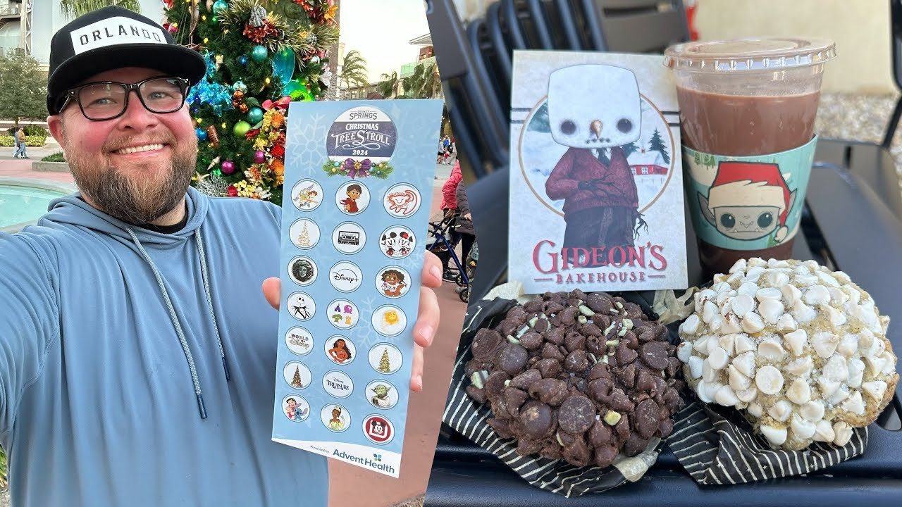 Disney Springs 2024 | NEW Christmas Cookies At Gideon's &