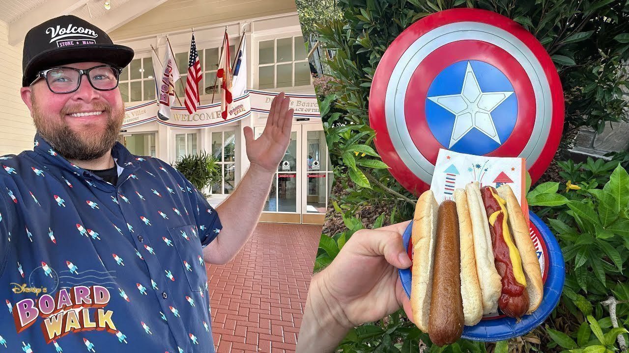 Disney’s Boardwalk Resort 2024 | 4th Of July In EPCOT