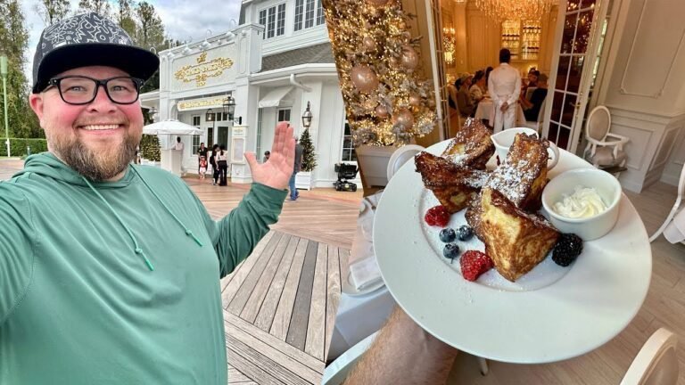 Disney’s Cake Bake Shop Breakfast: Full Review & EPCOT Christmas