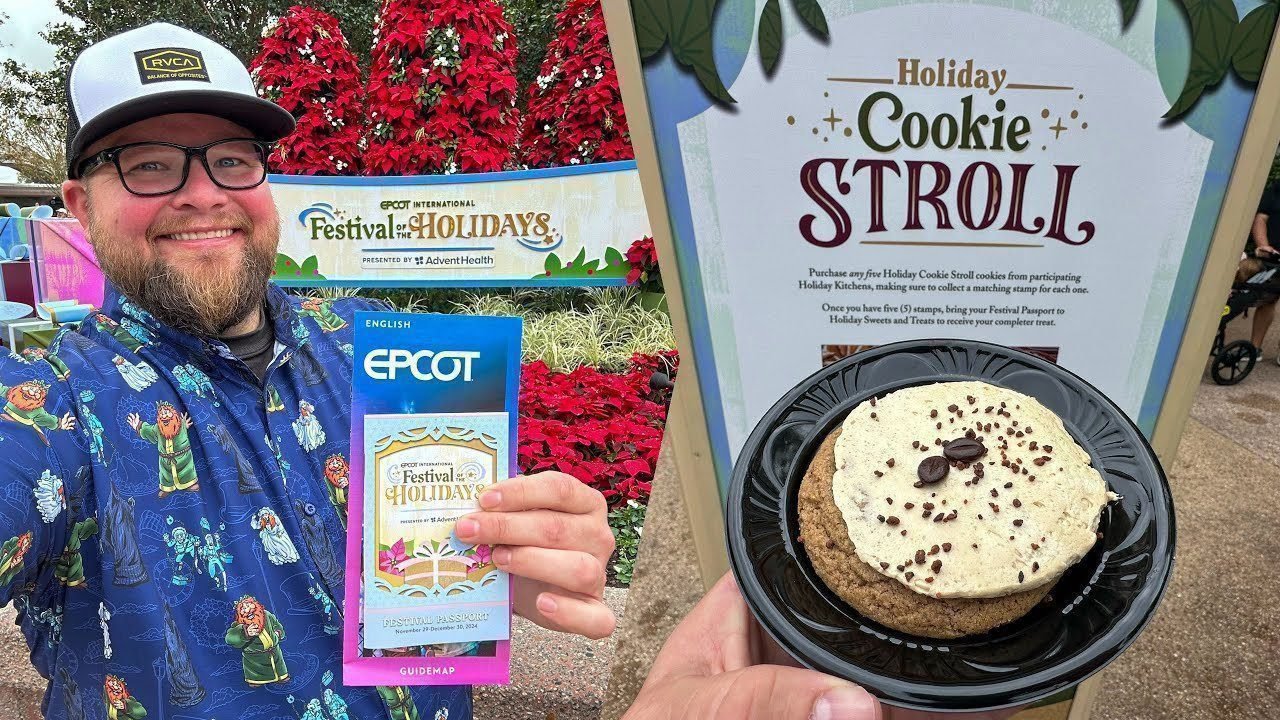 EPCOT Festival of the Holidays 2024 | Complete Cookie Stroll