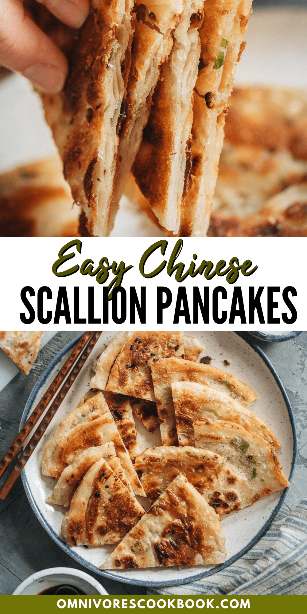 Easy Chinese Scallion Pancakes