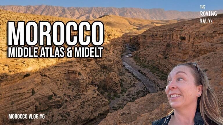 FEZ to MIDELT MOROCCO: Crossing the Middle Atlas Mountains &