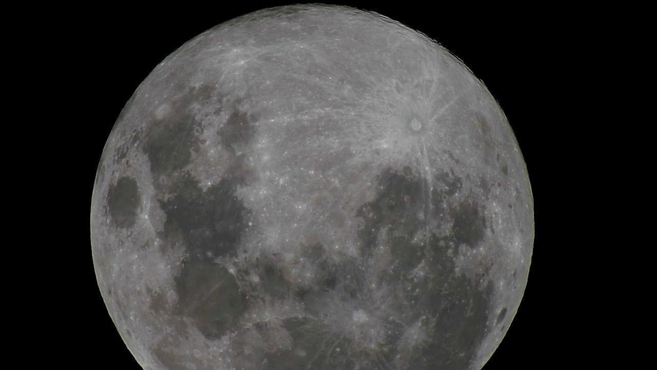 FULL MOON | Space | Night| Free HD