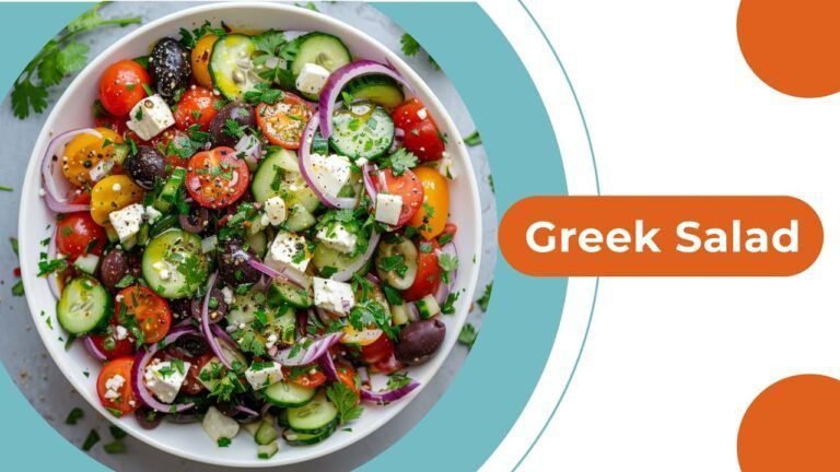 Mediterranean food: Greek Salad