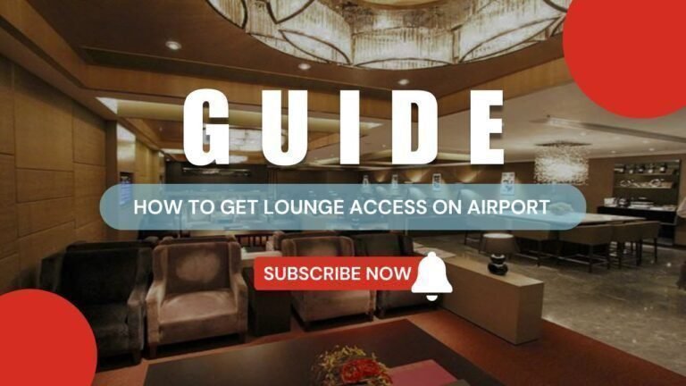 Airplane travel: Airport Lounges