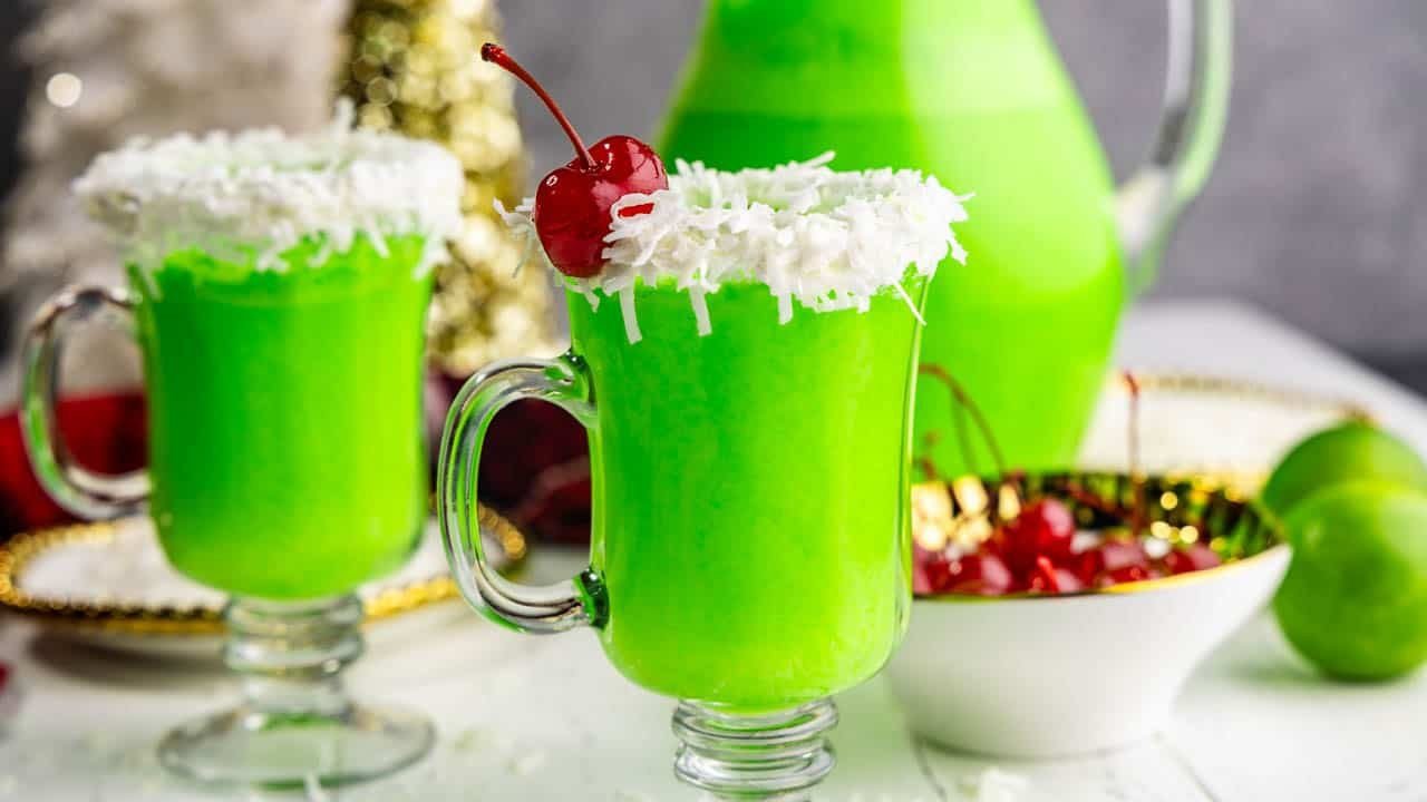 Grinch Punch - The Stay At Home Chef