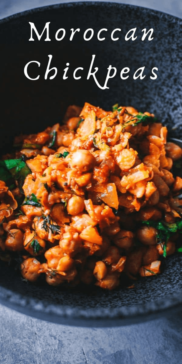 Herbed Orange Harissa Chickpeas (Vegan, Gluten-Free)