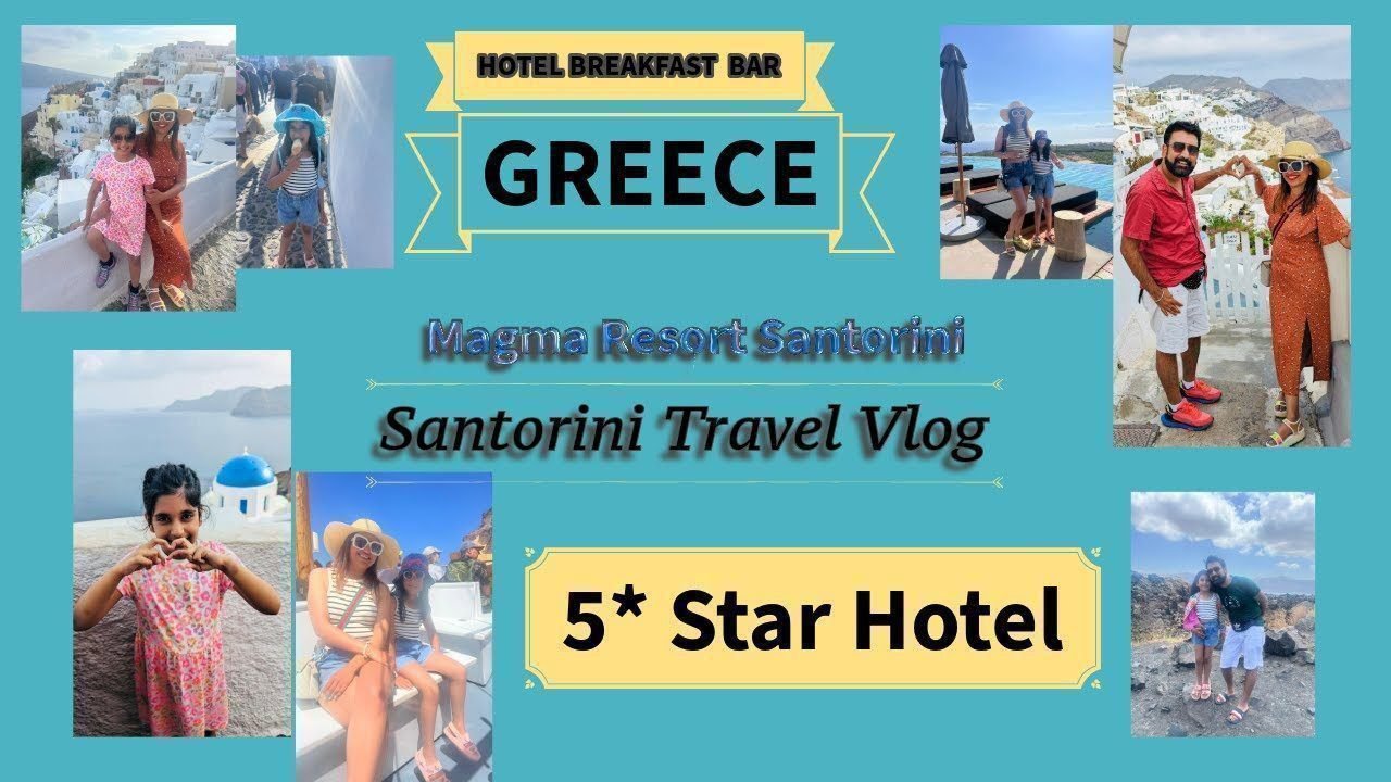 Food and travel in Santorini