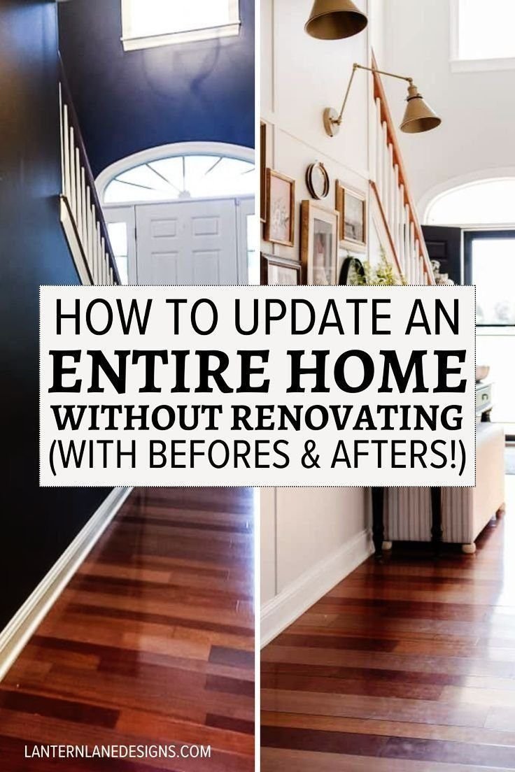 How to Update Your Home Without Remodeling | DIY Home Improvement
