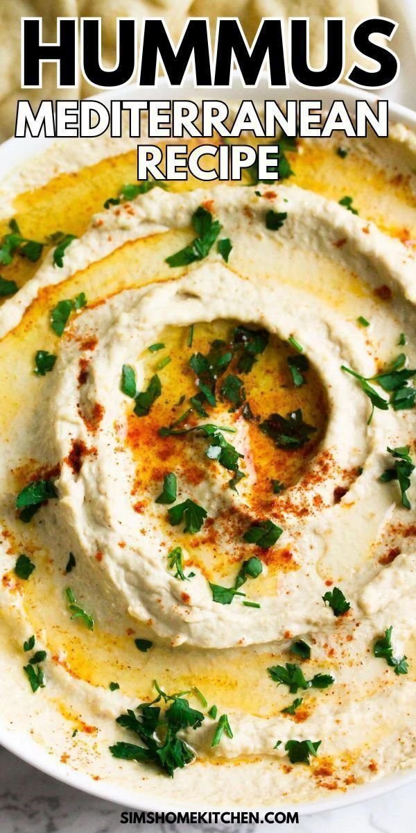 Hummus Mediterranean Recipe