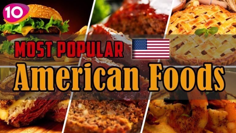 Incredible Top 10 Most Popular American/USA Foods || USA Street Foods | Traditional Americ...