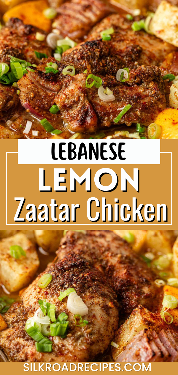 Lebanese Lemon Zaatar Chicken