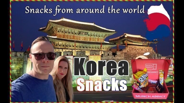 Munch Addict Box. Korean treats The