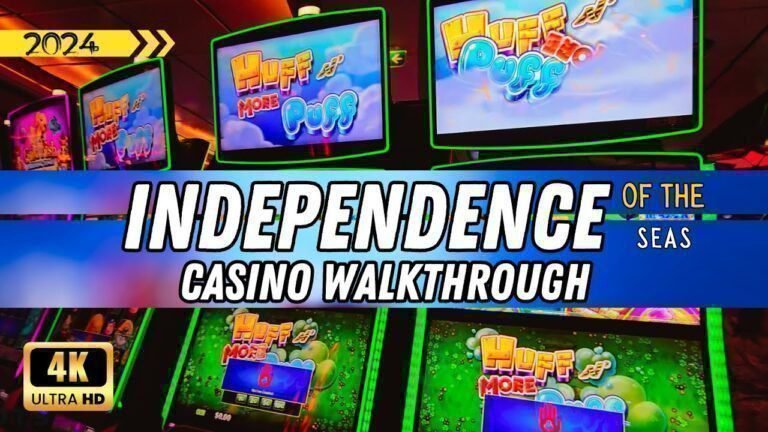 Royal Caribbean Independence of the Seas Casino Walkthrough All Slots