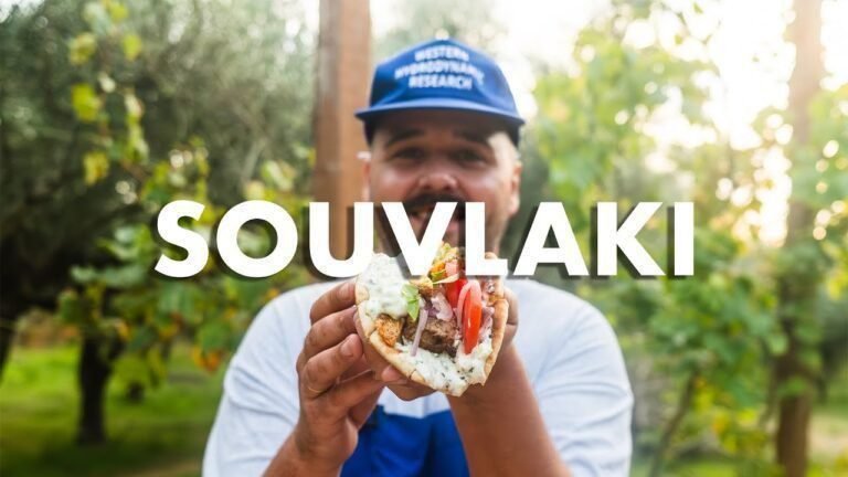 Mediterranean food: Souvlaki