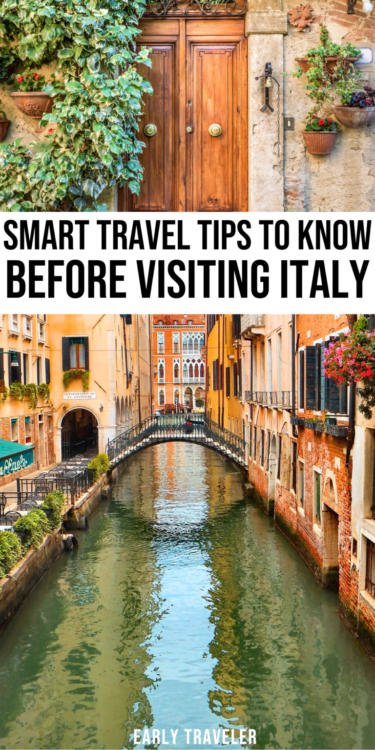 Smart Travel Tips To Know Before Visiting Italy
