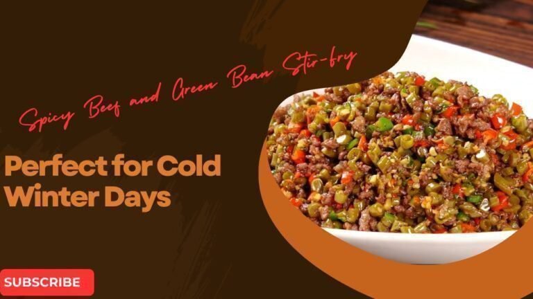 Chinese Food Stir-Fried Green Beans