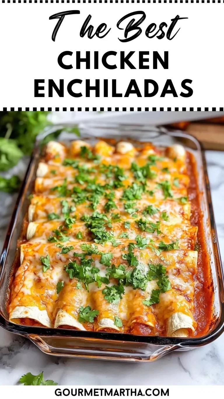 The Best Chicken Enchiladas Recipe
