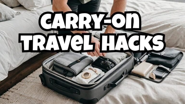 Travel Comfort Hacks