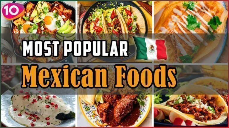 Top 10 Authentic Mexican Food Dishes | Mexico Street Foods | Traditional Mexican Foods | O...