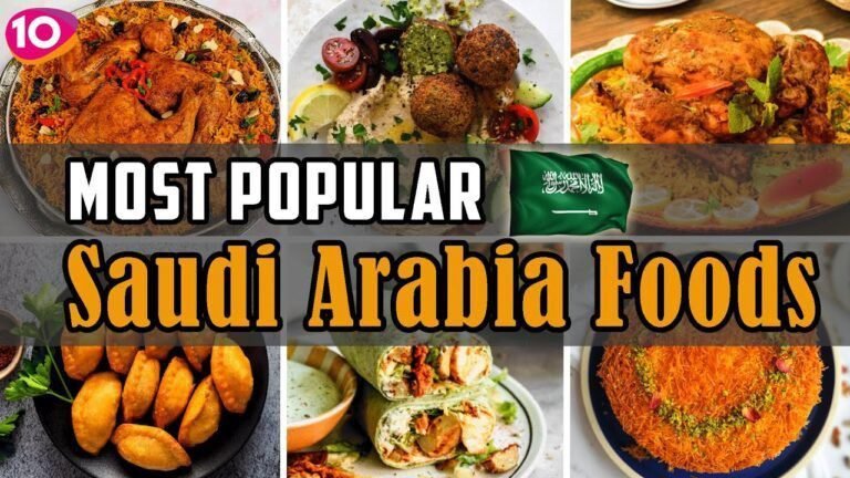 Top 10 Most Popular Foods in Saudi Arabia || Saudi Cuisine Delights || Arabic Traditional ...