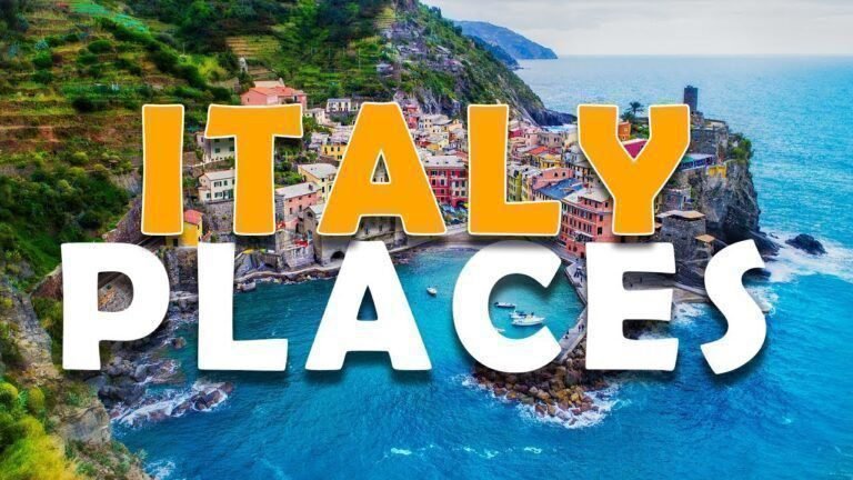 Top 5 Places to Visit in Italy Travel